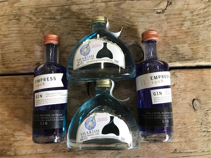 Selection of Worldwide Colour Changing Gins 5cl