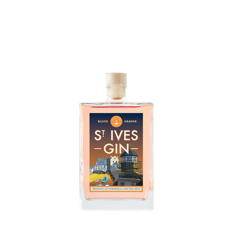St Ives Blood Orange Gin 35cl (38%)